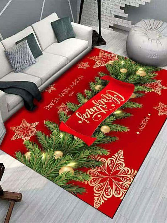 Covoraș De Intrare De Crăciun Crystal Velvet 40×60 Cm Formă-8