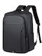 Felbags Backpack Αδιάβροχο Μαύρο
