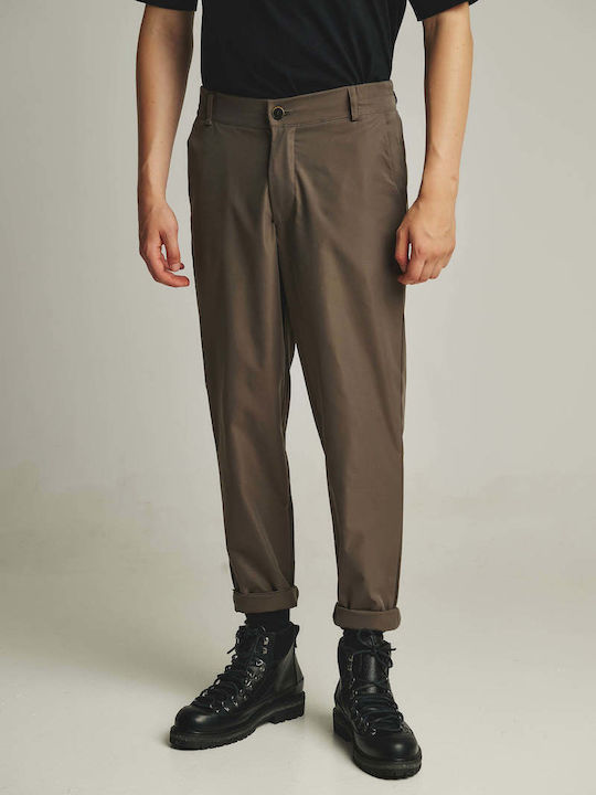 P/Coc Trousers Elastic Grey/beige