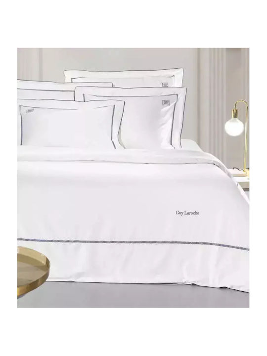 Guy Laroche Cotton Duvet Cover Set 250x240cm Su...