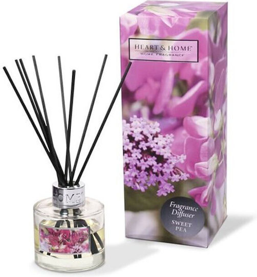 Αρωματικος Διαχυτης Heart Home Fragrance Diffuser Sweet Pea 70ml 276310109