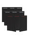 Herren Boxershorts Black 3Packung