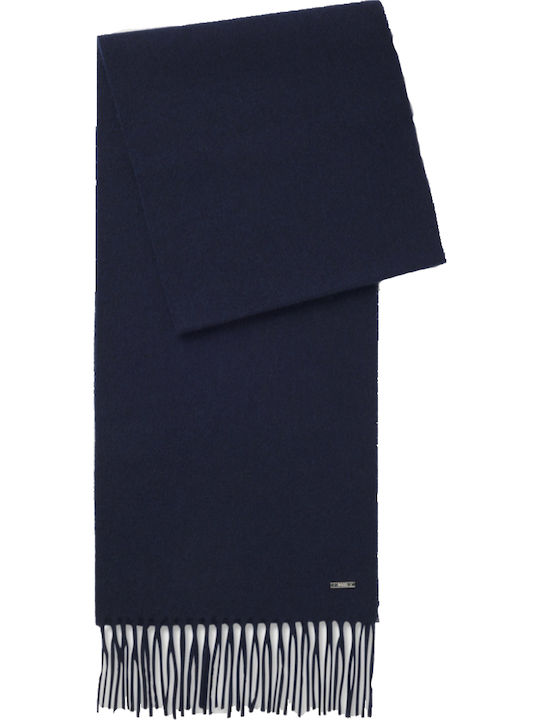 Men's Cashmere Scarf Navy Blue