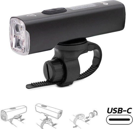 Ewheels CMM336 Rechargeable Front Bicycle Light