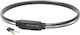 M-wave Κλειδαρια Σπιραλ Κλειδι 1000mm 23x12mm 23.10 230061 Μαύρο