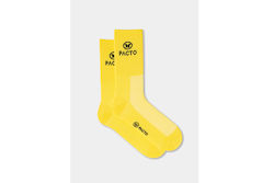 Pacto Cycling Socks Yellow