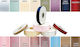 Satin,σατεν Band Monochrom Beige mit Breite 20mm