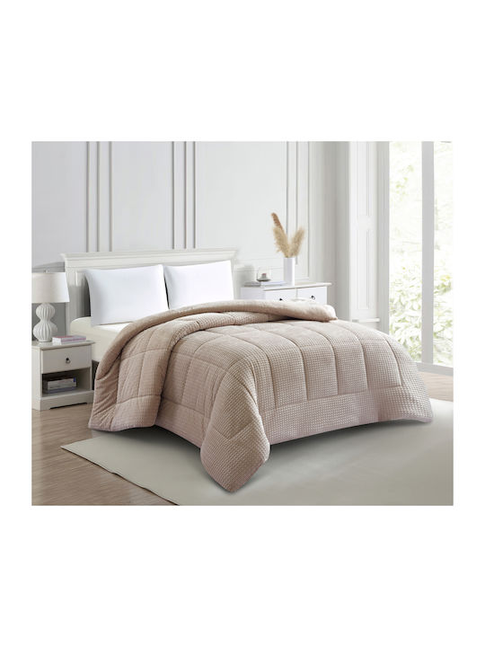 Liolios Home Duvet Cover Semi-double 180x240cm Sahara Beige