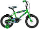Rocky 14" Kids Bicycle BMX Green