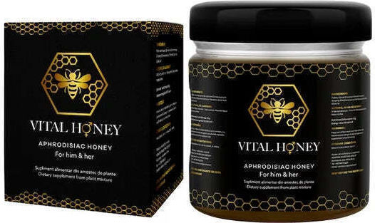 Themra Aphrodisiac Vital Honey Supplement for Immune System Support 240gr Honey