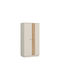 Double Door Wardrobe Ontario 169 Cashmere 92x58x189cm