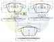 Τακακια Εμπροσθια Audi Q3 8ub 8ug 11-18/seat Alhambra 710,711 10-/vw Sharan 7n1 7n2 10- Tiguan 5n 07-18 Cbp16022 Cbp16022-10267