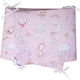 Viopros Crib Bumpers Classic Inside Pink 40x165cm