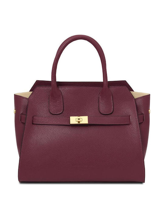 Tuscany Leather De piele Geantă de damă De umăr...