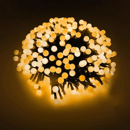 100 Lights LED 10m. Warm White type Fireworks 1pcs
