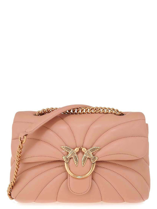 Pinko Love Puff Classic Women's Bag Shoulder Pink