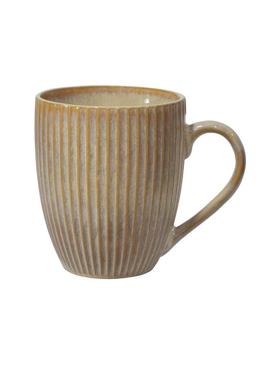 Ankor Cană Ceramică Bej