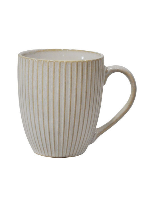 Ankor Cană Ceramică Albă