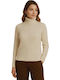 Women's Sweater Turtleneck Ecru