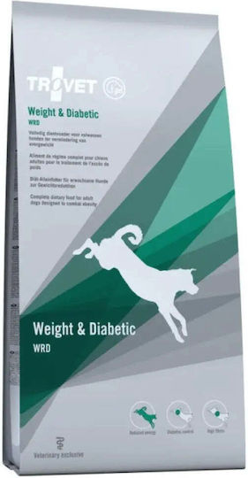 Trovet Weight & 12.5kg Dry Food for Dogs Diet with Chicken and Salmon