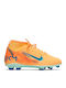 Mercurial Superfly 10 Club Kylian Mbappé FG/MG Детски Футболни Обувки с Бутони Оранжеви