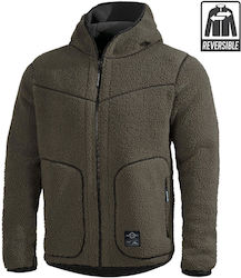 Pentagon Ianos Sherpa Ζακέτα Fleece Χακί Pentagon Ianos Sherpa Ζακέτα Fleece Χακί