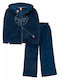 Kids Sweatpants Set With Jacket Blue