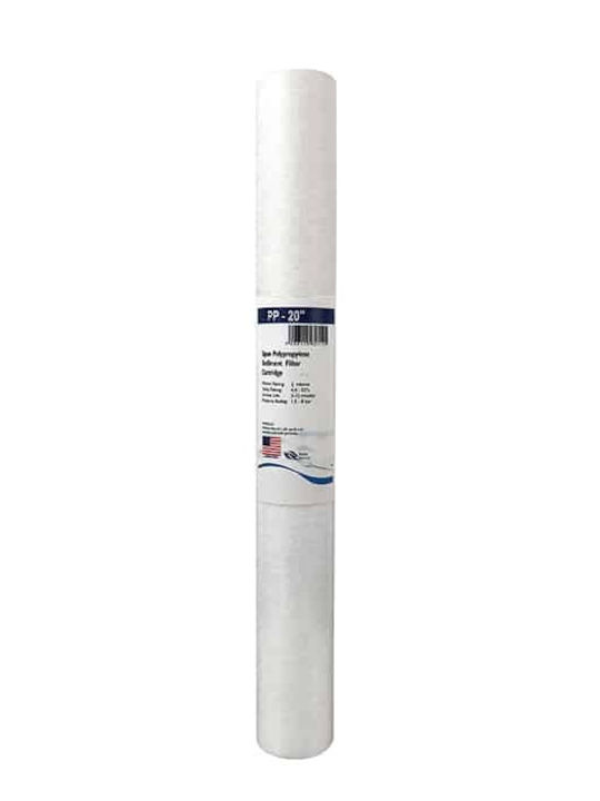 QWaterFilters Ανταλλακτικό Φίλτρο Νερού από Πολυπροπυλένιο 20" 10 μm