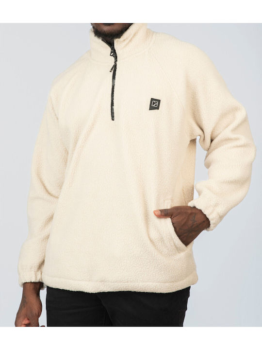 Rebase Bluza Mânecă Lungă Off White