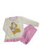 Natura Kids' Pajamas Pink Cream