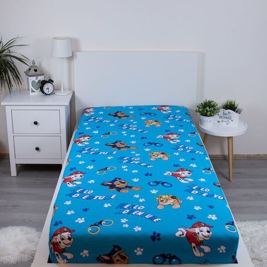 Paw Patrol Single Kids Sheets Set with Elastic Band 90x200cm Paw Patrol Single Kids Sheets Set with Elastic Band 90x200cm