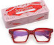 Loki Lesebrille +1.00 in Burgundisch Farbe 13732
