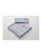 Vesta Home Set of Baby Towels 2pcs Light Blue Weight 400gsm