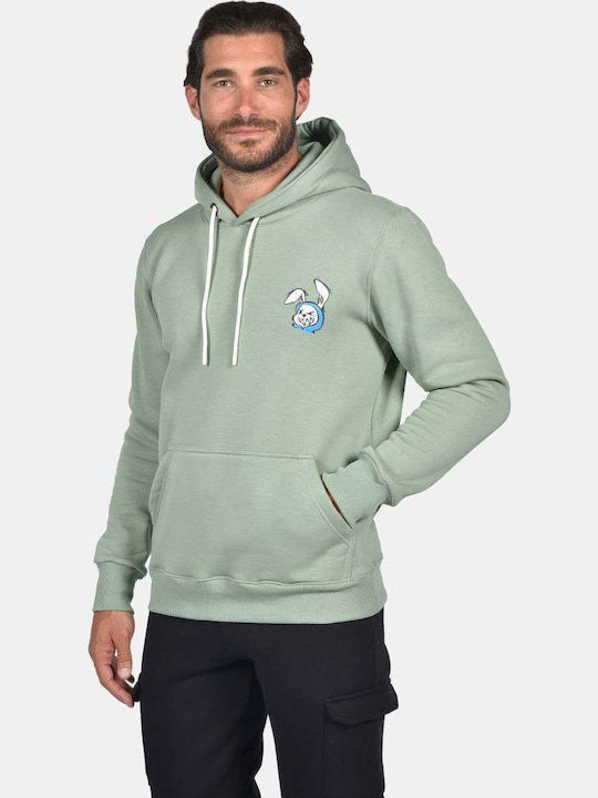 Clever Sweatshirt mit Kapuze Mint