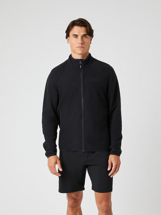Björn Borg Fleece Ζακέτα Μαύρη