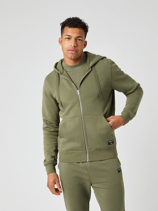 Björn Borg Яке с Качулка Dusty Olive