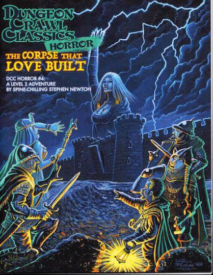 Dungeon Crawl Classics Rollenspiele Horror #4 Leiche, Die Liebe Bauten Englisch