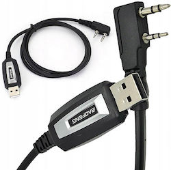 Baofeng Usb Cable Programming Uv-5r 82 888s Uv-s9 Plus Uv-13 16 17 21 Radios A K-type Plug