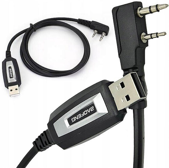 Baofeng Usb Cable Programming Uv-5r 82 888s Uv-s9 Plus Uv-13 16 17 21 Radios A K-type Plug