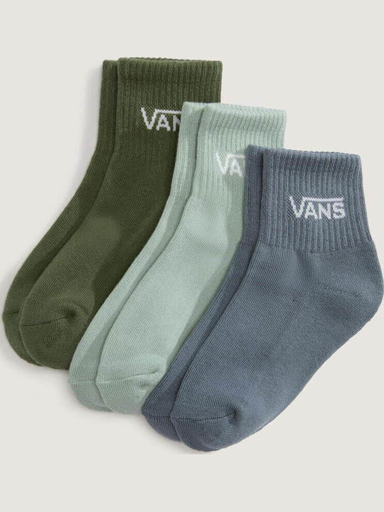 Vans Παιδικές Κάλτσες Classic Gray Olive 3 Ζευγάρια