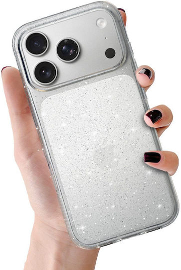 Silver Star Back Cover Σιλικόνης Ασημί (iPhone 17 Pro Max)