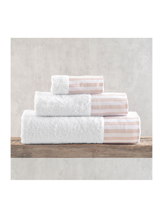 Rythmos Set of baby towels 2pcs Eloise Beige We...