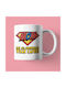 Superhero Mom Cană Ceramică Albă