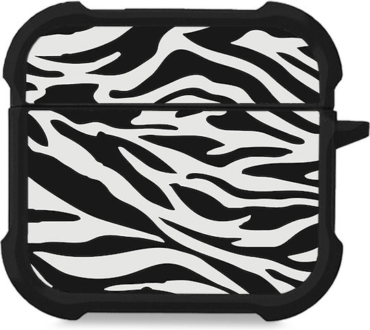 Sonique Animal Print Series Case Silicone Zebra for Apple AirPods 4