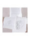 Rythmos Hug Me Baby Sheets Set Crib Cotton Pink 100x160cm 3pcs