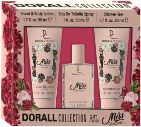 Dorall Collection Miss Blossom Women's Set with Eau de Toilette