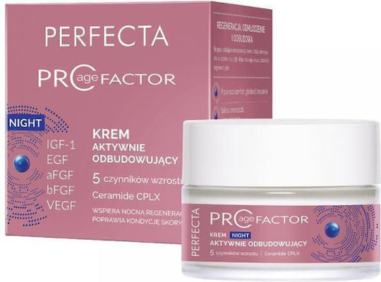 Perfecta Pro Age Factor Cream Face Night with Ceramides 50ml