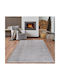 Antiderapant Covor Rectangular Din blană Grey