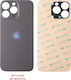 Iphone 16 Pro Battery Cover + Waterproofing Adhesive Tape Titanium Black