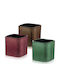 Fankon Flowers Planter Ceramic Multicolour 13.5x13.5x13.5cm.